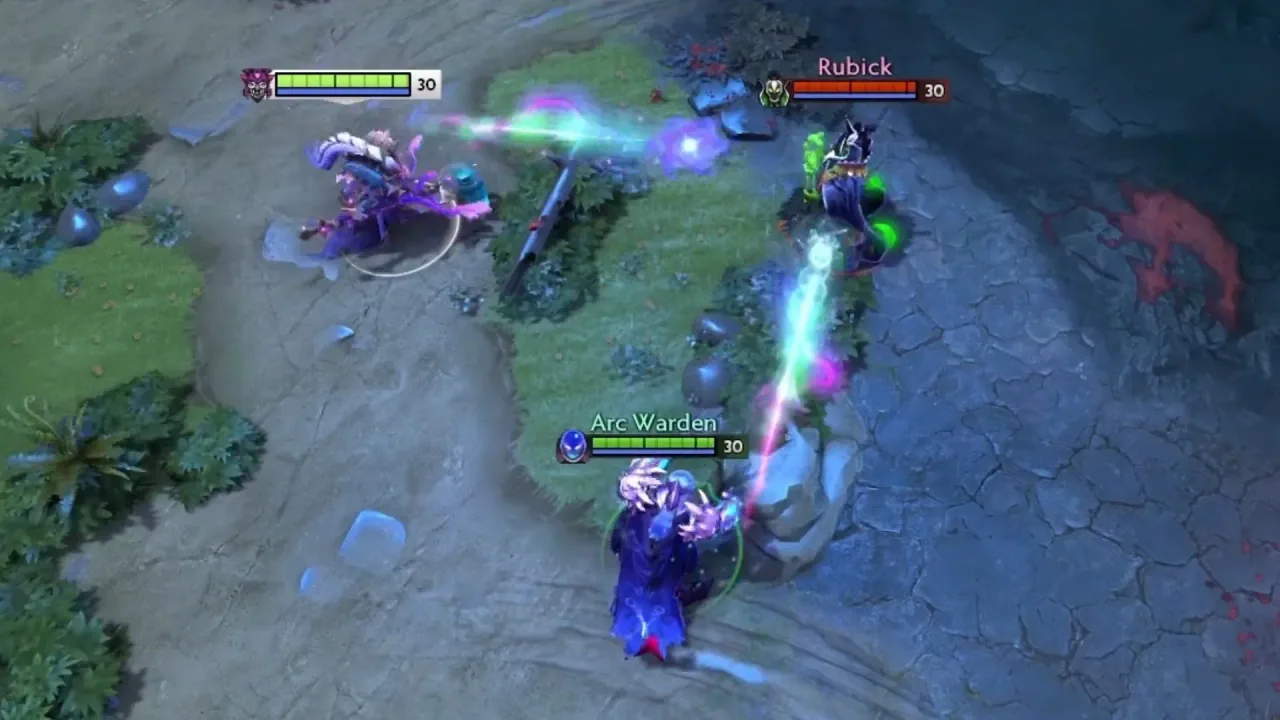 Blue Diretide Ranged Attack: a Morphling mod for Dota 2