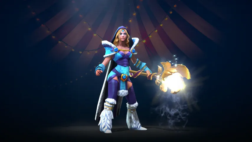 Crystal Maiden Ice Blossom: Hero items — a Dota 2 mod