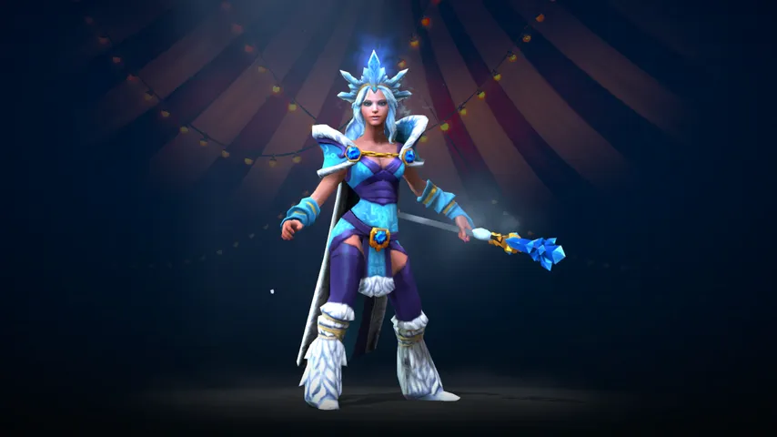 Crystal Maiden Yulsarias Glacier: Hero items — a Dota 2 mod