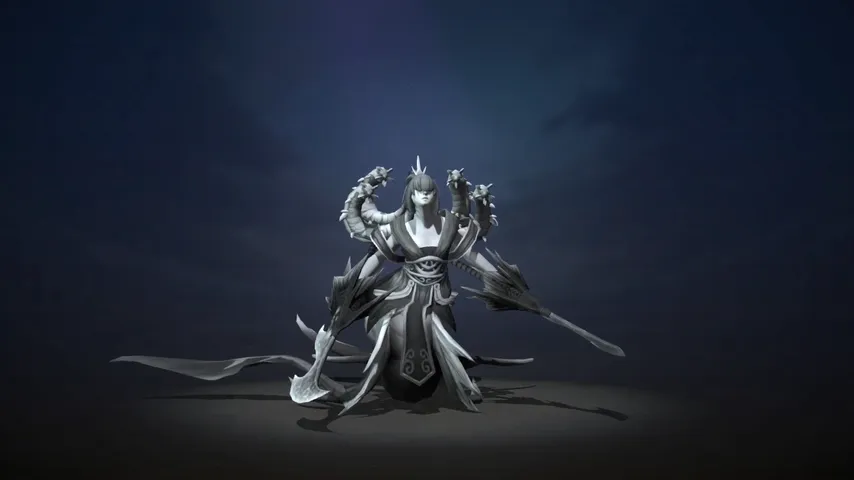 Darkness Naga Siren: a Naga Siren mod for Dota 2