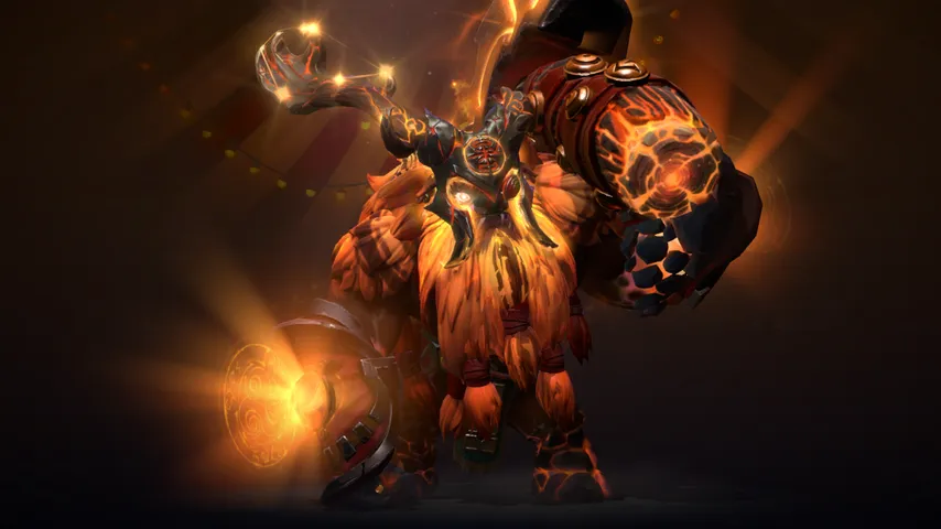 Earthshaker Burning Arcana: a Earthshaker mod for Dota 2
