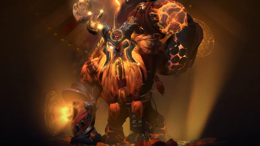 Earthshaker Burning Pedestal: Pedestals — a Dota 2 mod