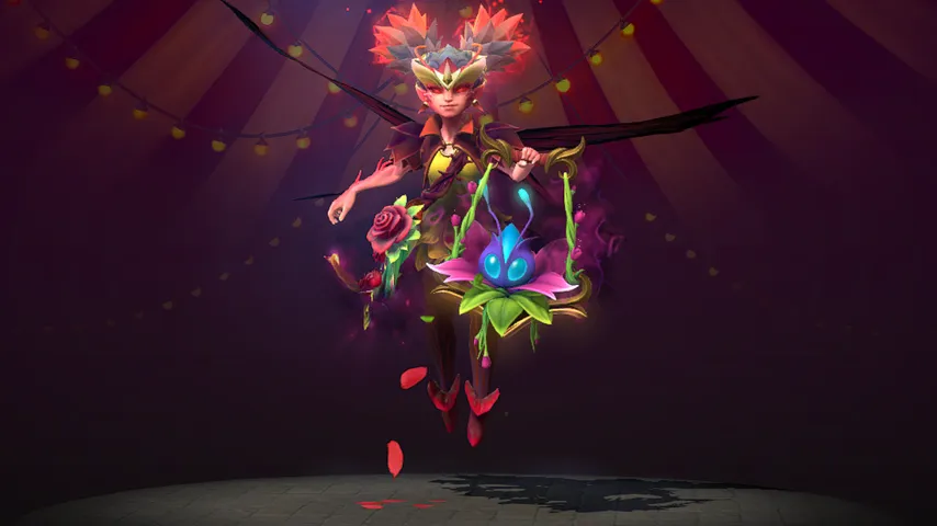 Immortal Crimson Dark Willow: a Dark Willow mod for Dota 2