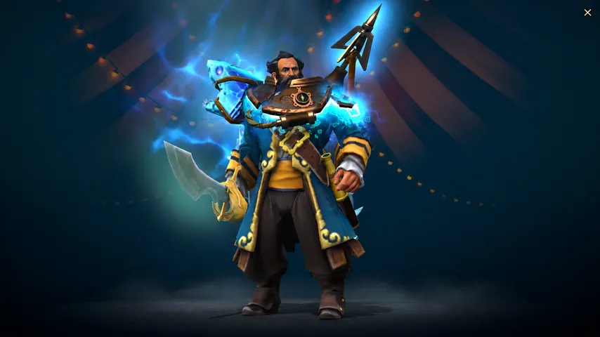 Kunkka Saltworn Mariner: Hero items — a Dota 2 mod