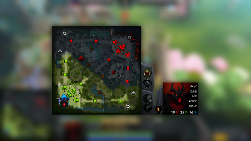 Larger Minimap: Parts — a Dota 2 mod