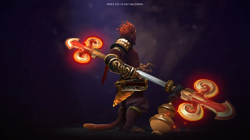 Monkey King Staff of Gun-Yu: Hero items — a Dota 2 mod