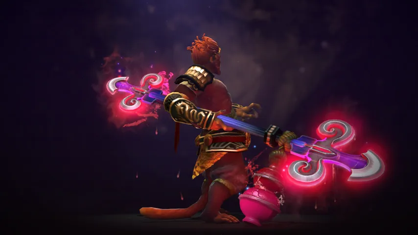 Monkey King Staff of Gun-Yu: Hero items — a Dota 2 mod