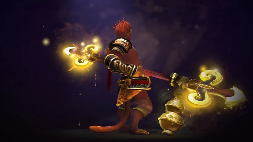 Monkey King Staff of Gun-Yu: Hero items — a Dota 2 mod
