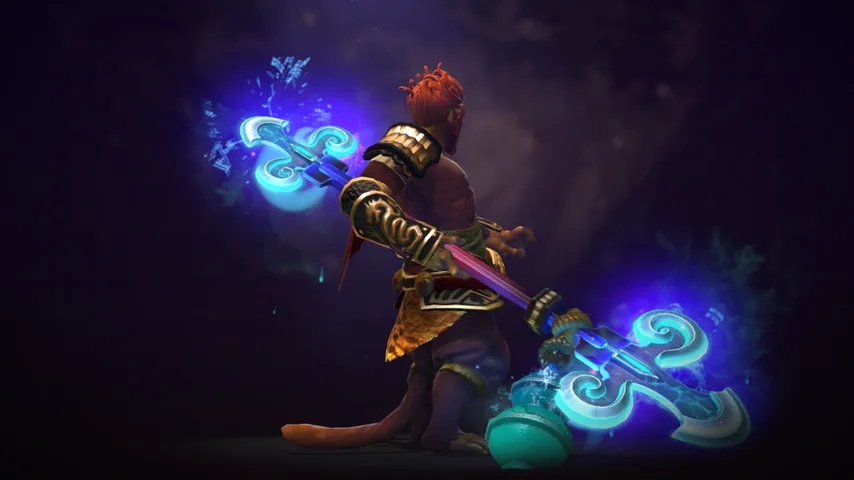 Monkey King Staff of Gun-Yu: Hero items — a Dota 2 mod
