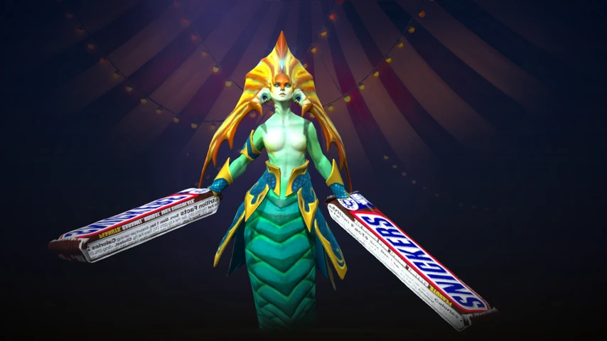 Naga Siren Snickers: Hero items — a Dota 2 mod