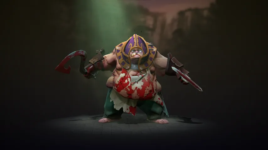 Pudge Hood of Defiance: Hero items — a Dota 2 mod