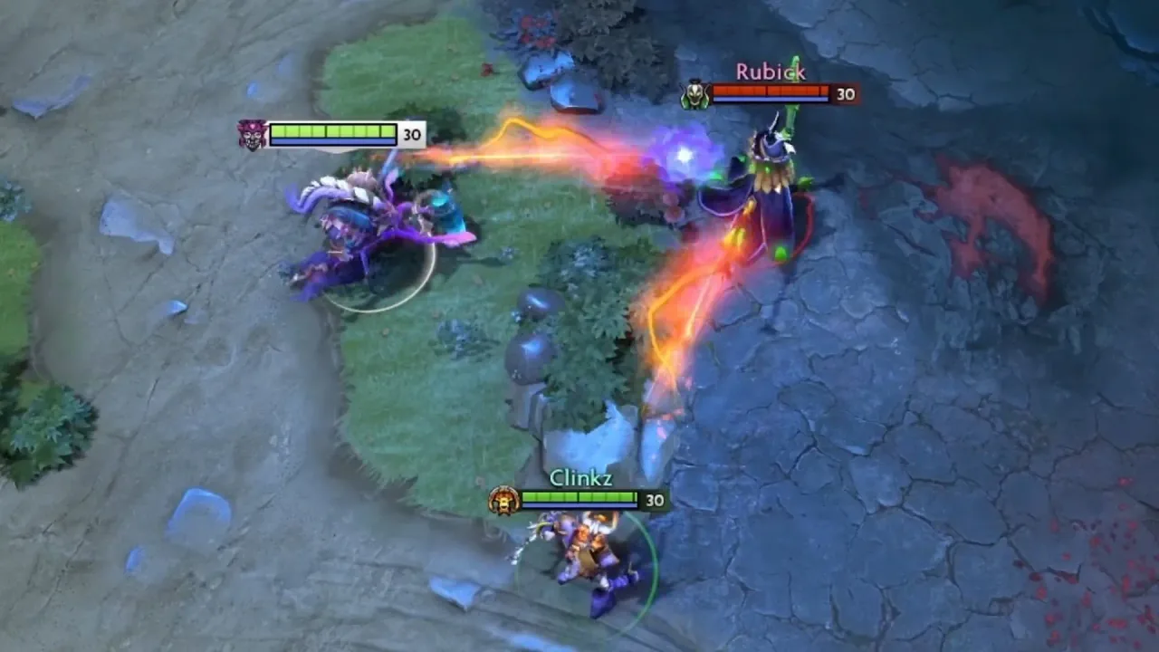 Red Diretide Ranged Attack: a Morphling mod for Dota 2