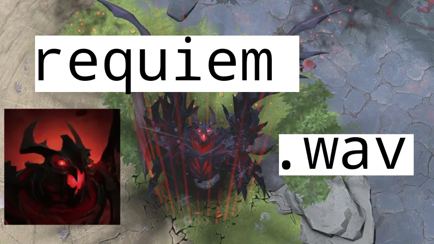 Shadow Fiend Desire Requiem: Hero voices — a Dota 2 mod