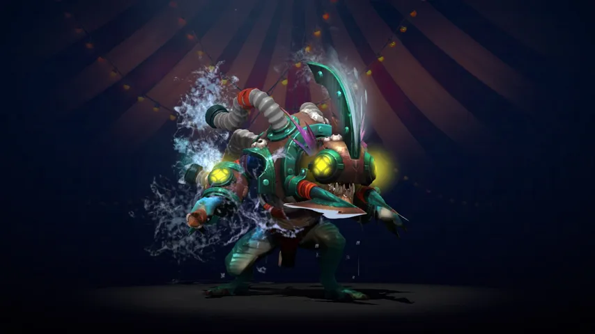 Slark Tellurian Trespass: a Slark mod for Dota 2