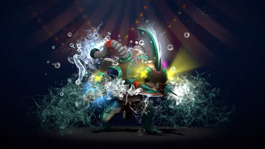 Slark Tellurian Trespass: a Slark mod for Dota 2