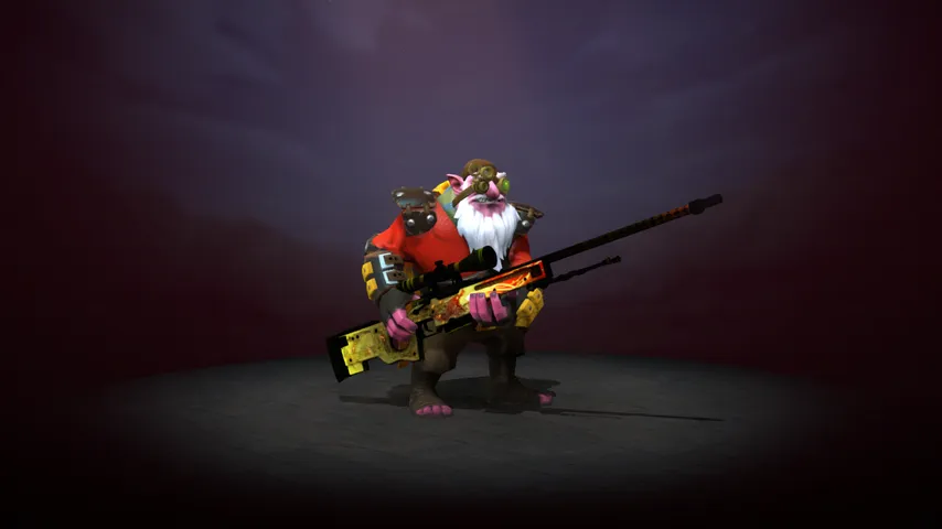 Sniper Dragon Lore: Hero items — a Dota 2 mod