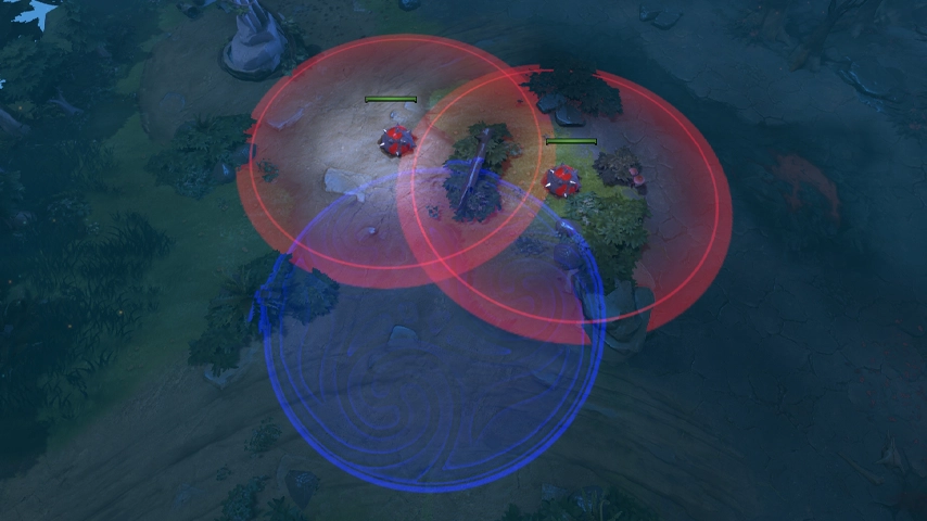 Techies Mine Radius: Useful extras — a Dota 2 mod