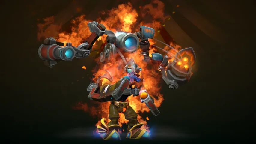 Tinker Flame: a Tinker mod for Dota 2