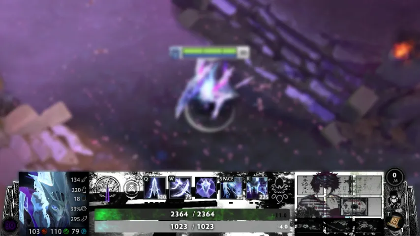 Total Black Hud: HUD — a Dota 2 mod